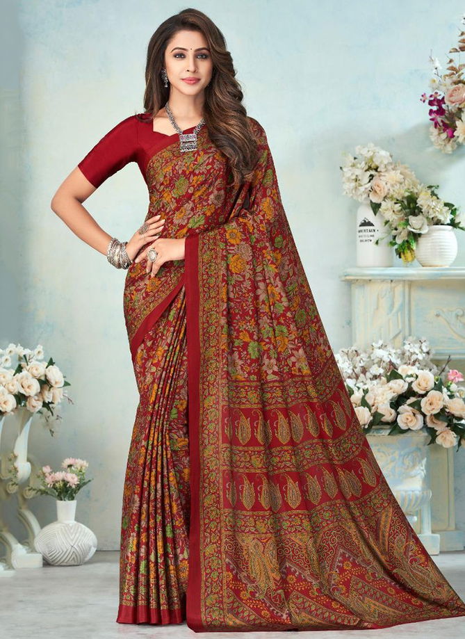 RUCHI VIVANTA SILK 12th EDITION Fancy Designer Regular Wear Printed Saree Collection